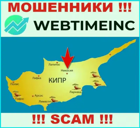 Организация WebTime Inc - это internet жулики, пустили корни на территории Nicosia, Cyprus, а это офшорная зона