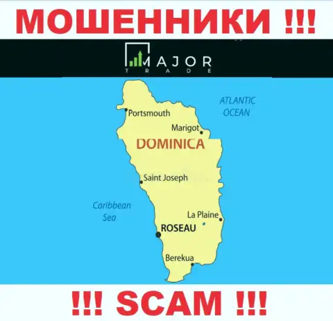 Мошенники MajorTrade Pro пустили корни на территории - Commonwealth of Dominica, чтоб скрыться от наказания - МОШЕННИКИ