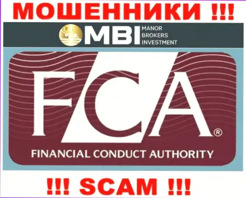 Осторожно, FCA - это мошеннический регулятор интернет мошенников Manor Brokers