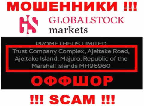 GlobalStockMarkets - это МОШЕННИКИ ! Пустили корни в офшоре - Trust Company Complex, Ajeltake Road, Ajeltake Island, Majuro, Republic of the Marshall Islands