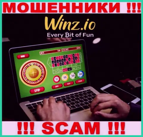 Вид деятельности аферистов Winz Casino - это Казино, но имейте ввиду это разводняк !!!