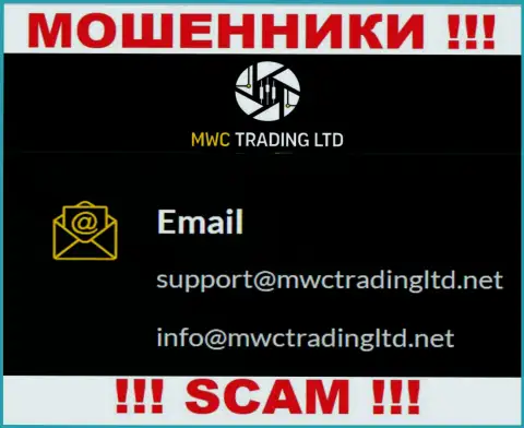 Контора MWC Trading LTD - это МОШЕННИКИ ! Не пишите сообщения на их е-майл !