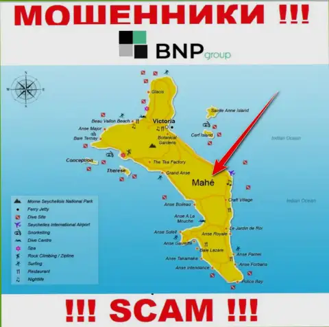 BNP Group пустили свои корни на территории - Маэ, Сейшельские острова, остерегайтесь совместной работы с ними