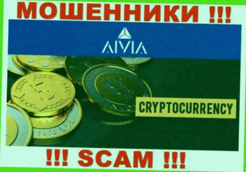 Aivia International Inc, работая в области - Crypto trading, обувают своих клиентов
