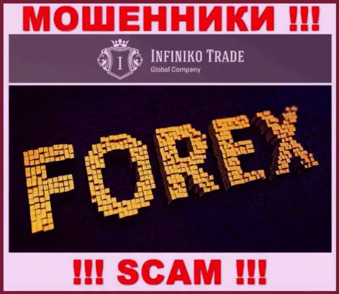 Будьте бдительны !!! Infiniko Trade МОШЕННИКИ !!! Их направление деятельности - Forex