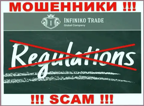 Infiniko Invest Trade LTD беспроблемно украдут Ваши финансовые вложения, у них нет ни лицензии, ни регулятора